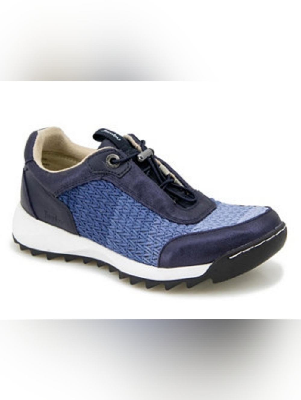 Size 6.5 Jambu Blue Woven Knit Casual Sneaker